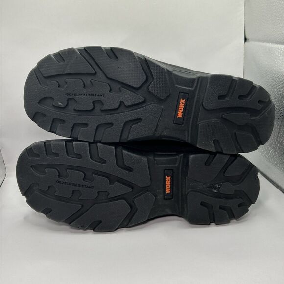 WORX by Red Wing 5266 Men’s Black Work Boots Size 6.5M EH ASTM Safety Toe